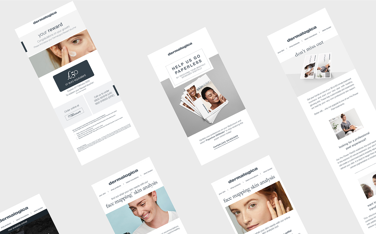 Dermalogica — EMAIL DESIGN
