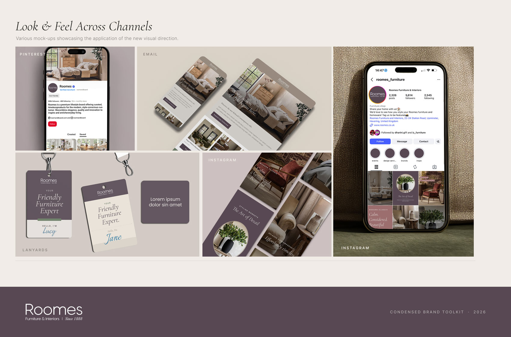 Roomes — brand toolkit 8