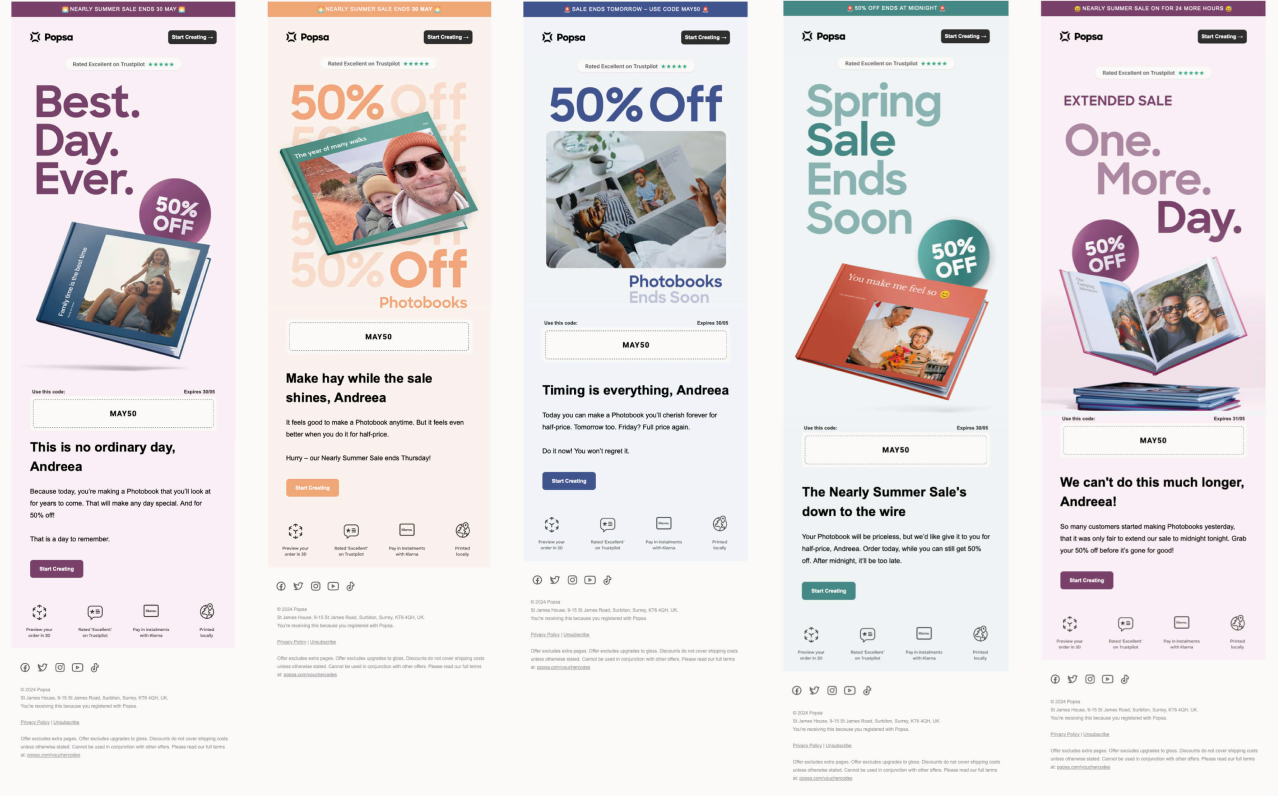 Popsa — MONTHLY PROMOTION