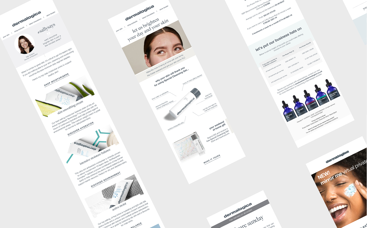 Dermalogica — EMAIL DESIGN