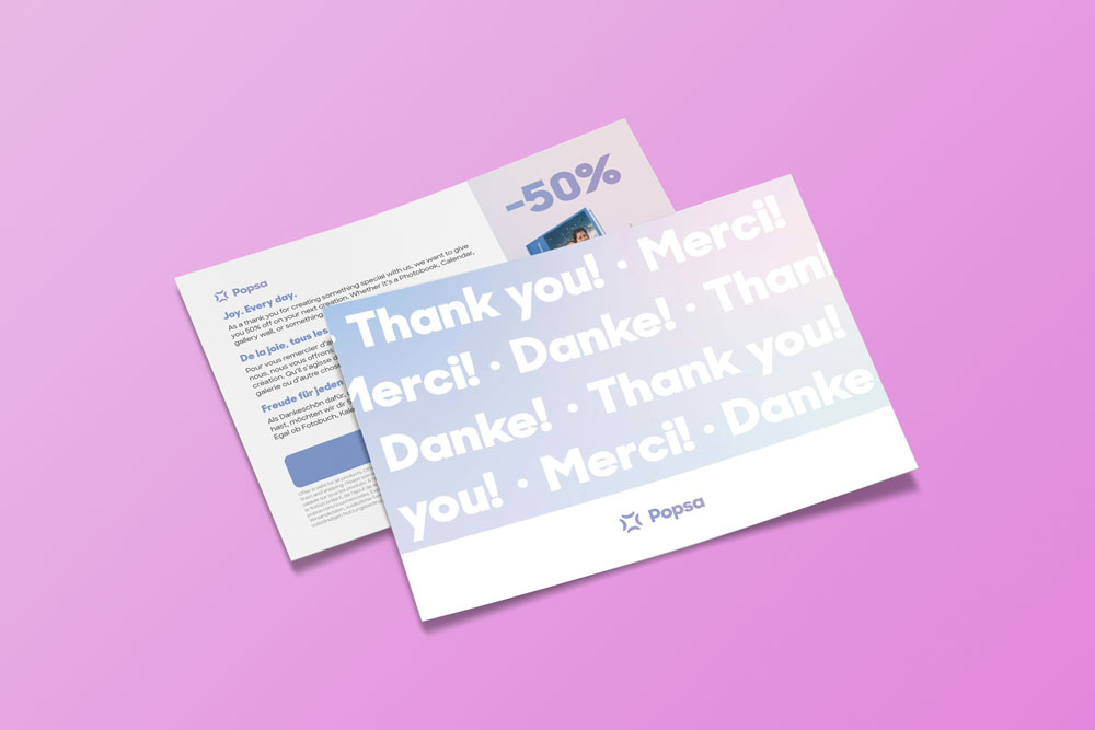 Popsa — DIRECT MAIL