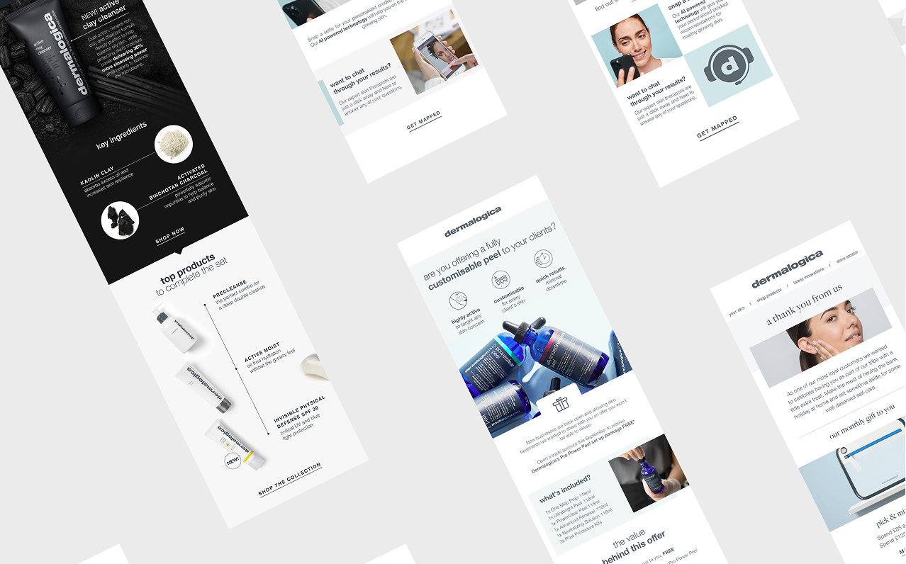 Dermalogica — EMAIL DESIGN